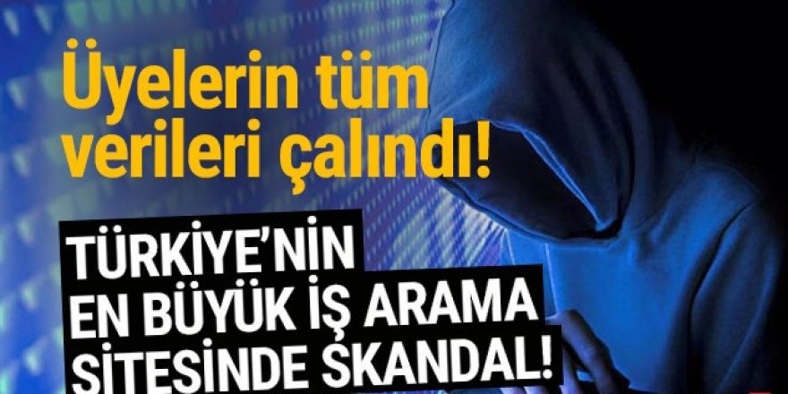 Skandal! 50 bin kişinin kişisel verileri çalındı!