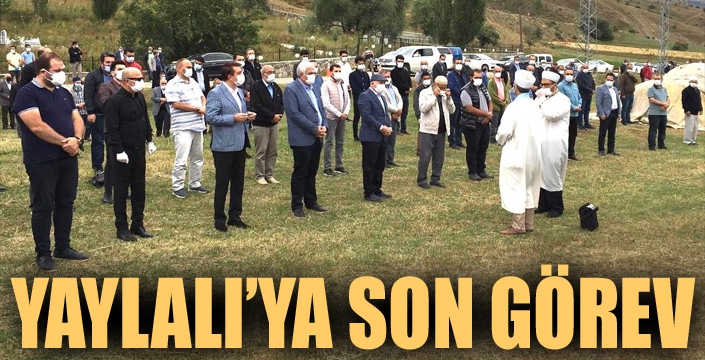 Necdet Yaylalı'ya son görev