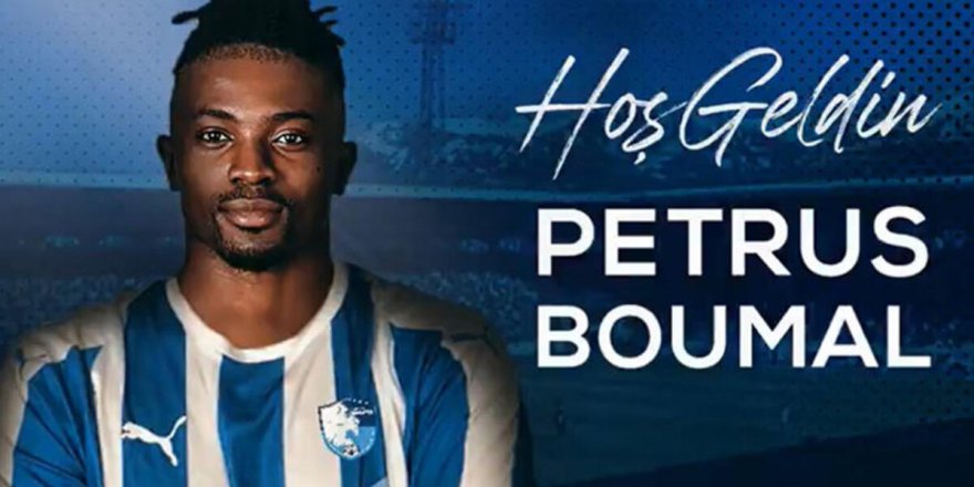 Erzurumspor, Petrus Boumal'i transfer etti