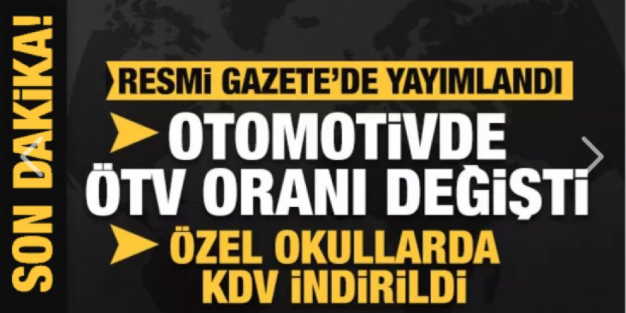 Özel okullarda KDV indirildi