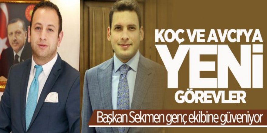 Emre Koç ve Ömer Faruk Avcı'ya yeni görev