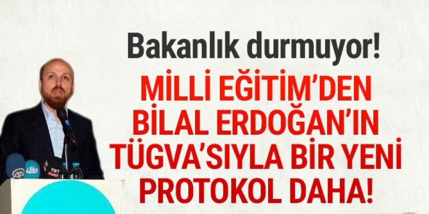 MEB durmuyor; TÜGVA ile bir protokol daha!