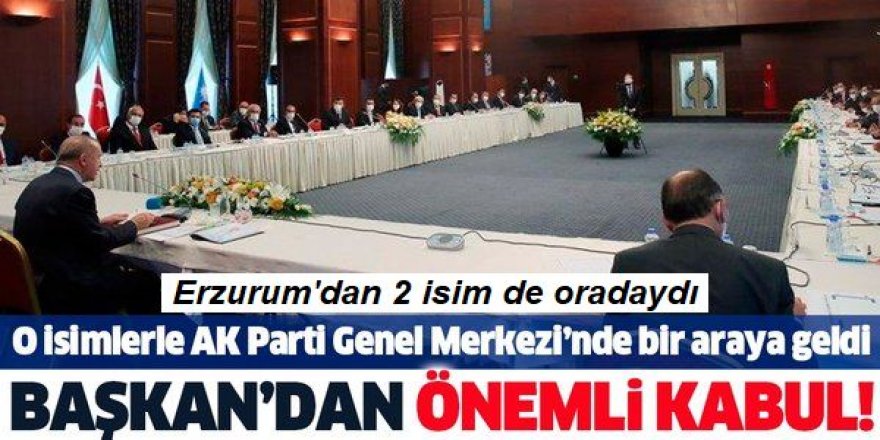 Erdoğan, AK Parti’ye katılan belediye başkanlarını kabul etti