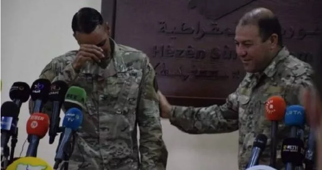 Görev süresi dolan ABD askeri ağladı: PKK'ya yardım edemeyeceğim