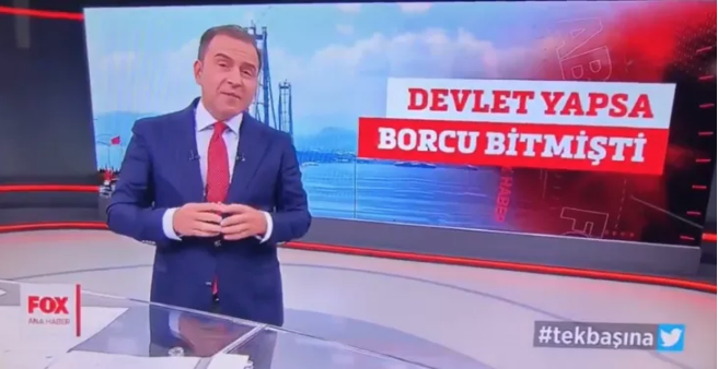 FOX Ana Haber Bülteni Sunucusu Selçuk Tepeli'den çok konuşulacak ifade