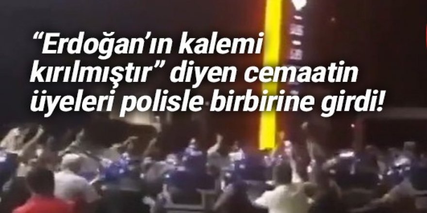 Cemaat ile polis adliyede birbirine girdi!