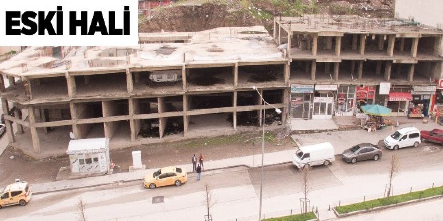 Bosna Caddesi’ndeki metruk yapılar yıkıldı