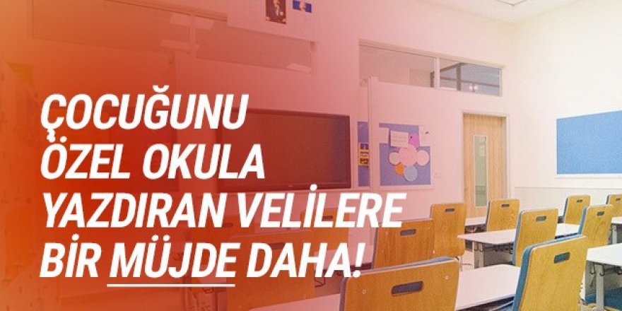 Özel okul ücretlerinde KDV farkı velilere geri ödenecek!