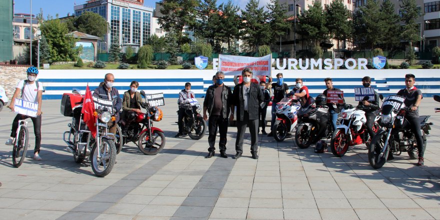 Bisiklet ve Motor tutkunlarından, Yunanistan ve Fransa’ya tepki