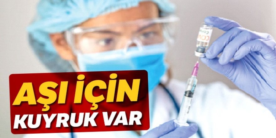 Aşı çalışmasına yoğun ilgi