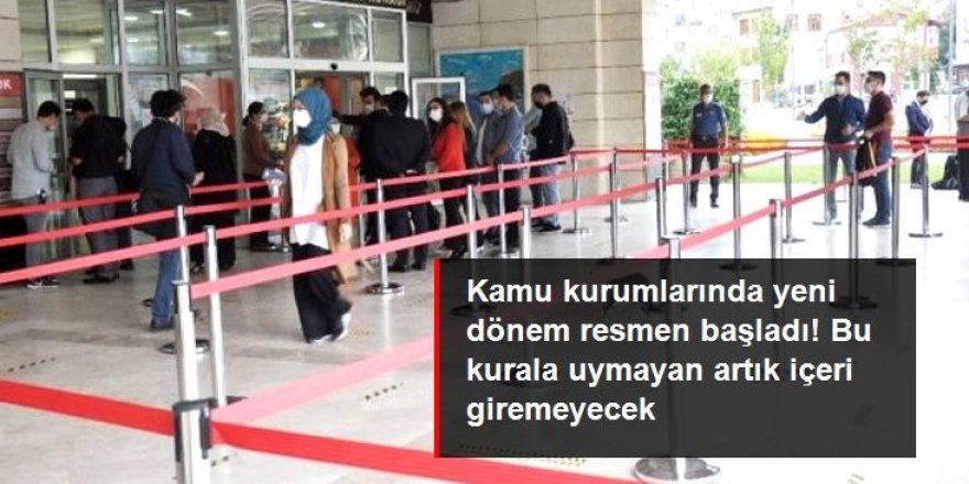 Kamu kurumlarına girişlerde HES kodu uygulaması bugün resmen başladı