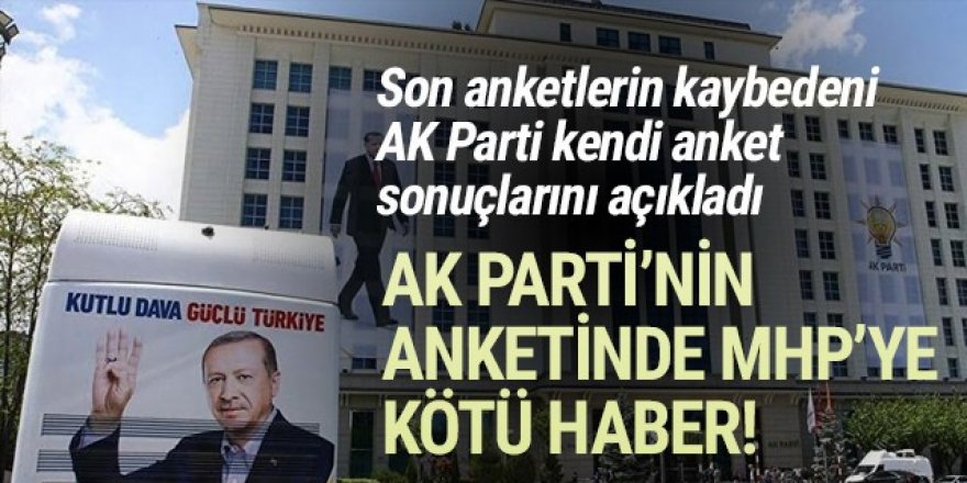 AK Parti son anketleri beğenmedi, kendi anketini açıkladı