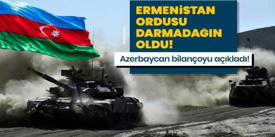 Ermenistan ordusu darmadağın oldu!