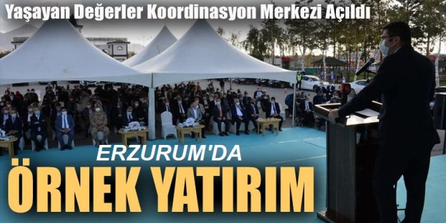 Valilik ve Büyükşehir'den örnek yatırım