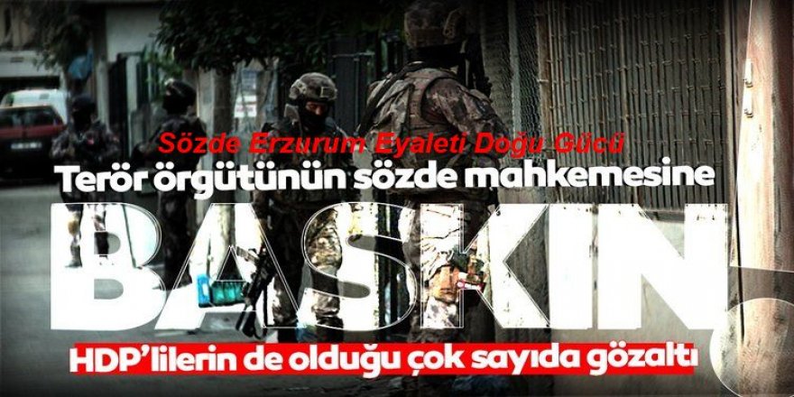 PKK, Mahkeme  kurmuş!