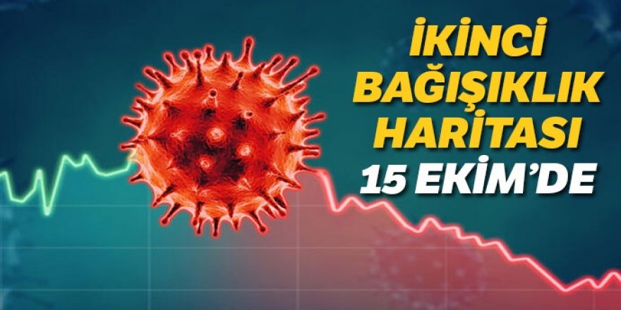 15 Ekim'de yeni bağışıklık haritası