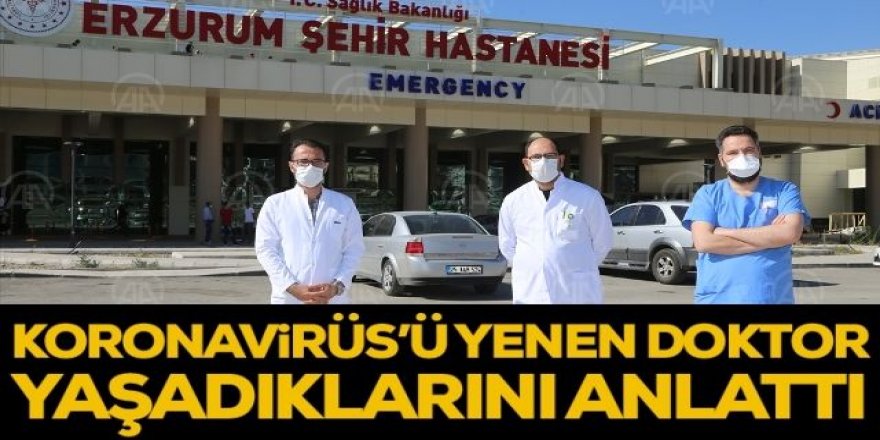 Koronavirüsü yenip görevine dönen doktor hastalara nefes oluyor