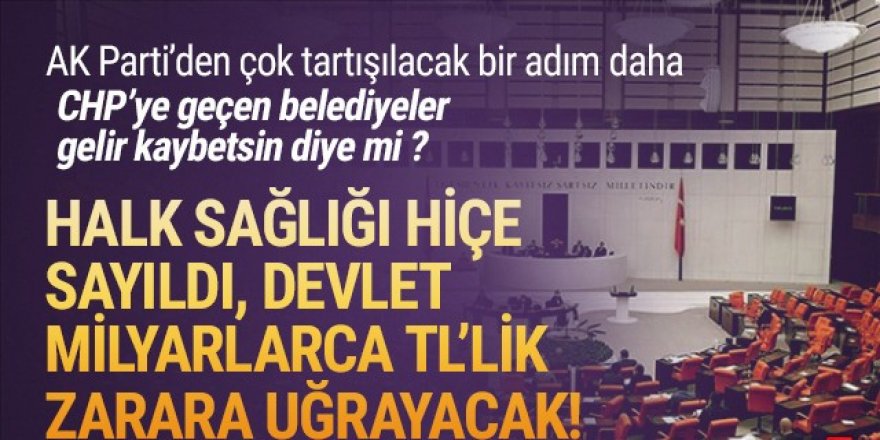 AK Parti'den tepki çekecek bir adım daha: 7 milyar TL'lik af!