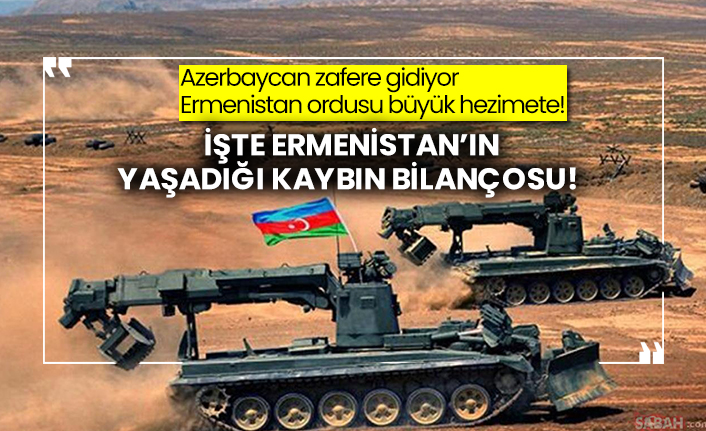 İşte Ermenilerin yaşadığı kaybın bilançosu