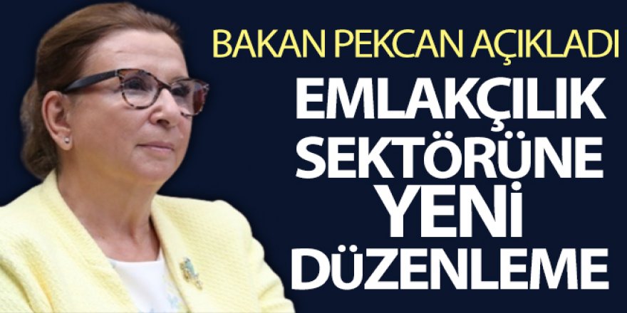 Emlakçılık sektörüne yeni düzenleme