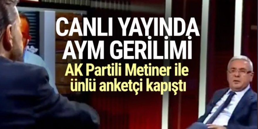 Hakan Bayrakçı ile Mehmet Metiner canlı yayında kapıştı