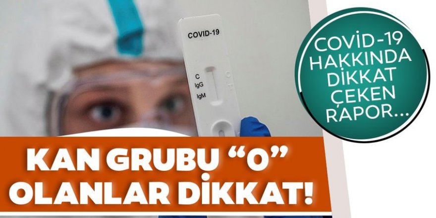 Kan grubu 0 olanların...