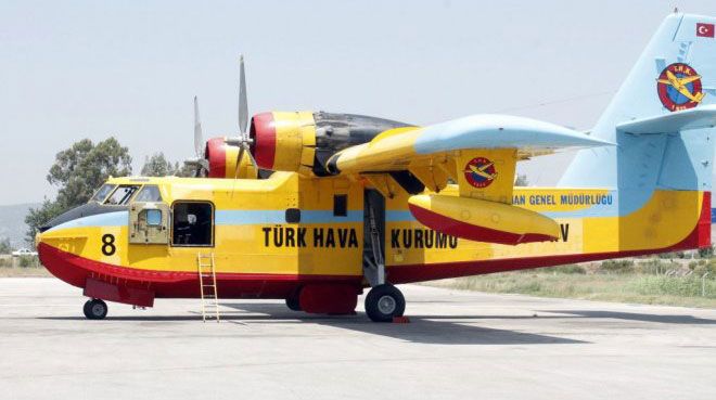 Türk Hava Kurumu, yangın söndürme uçaklarını satıyor