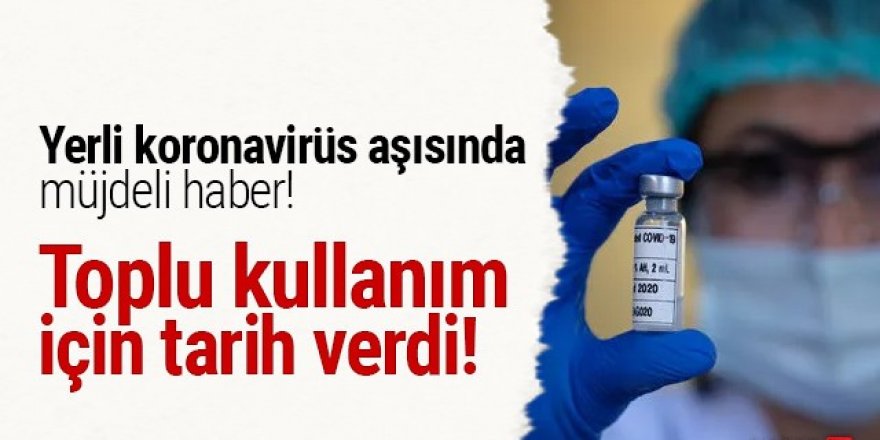 Selçuk Üniversitesi'nden aşı müjdesi! Kullanım için tarih verildi