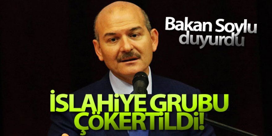 Soylu: 'Amanoslar Dörtyol İslahiye Grubu çökertildi'