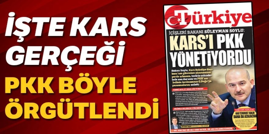 Terör örgütü Kars’ta böyle örgütlenmiş