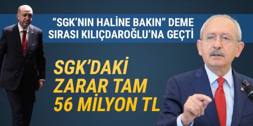 SGK’de 56 milyon TL açık!