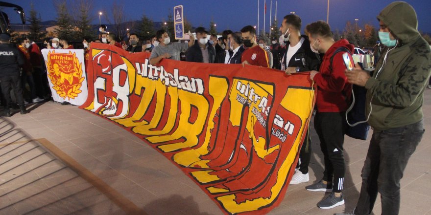 Galatasaray kafilesi Erzurum’da