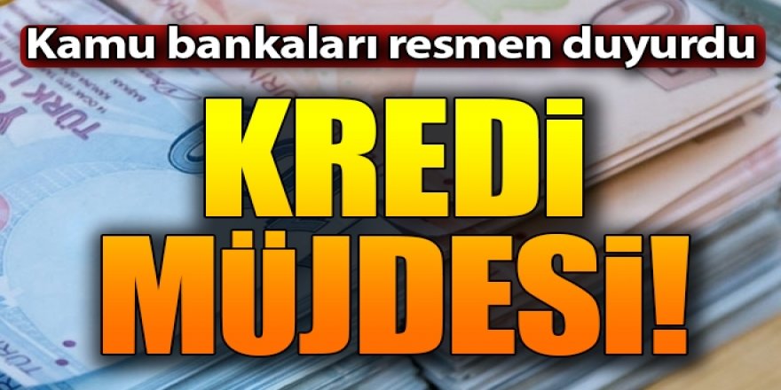 Kamu bankaları duyurdu, 100 bin liraya kadar...