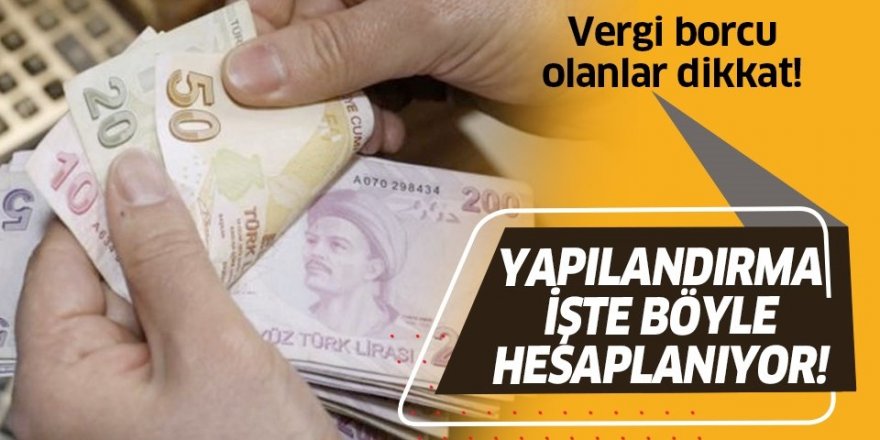 Yapılandırma işte böyle hesaplanıyor!