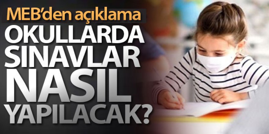 81 ile yüz yüze eğitim ve sınav uygulamaları ile ilgili genelge