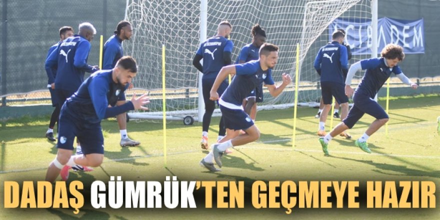 Erzurumspor, Fatih Karagümrük maçı hazırlıklarını tamamladı