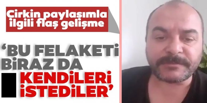 İzmir'deki deprem için, 'Biraz da kendileri istediler' demişti!