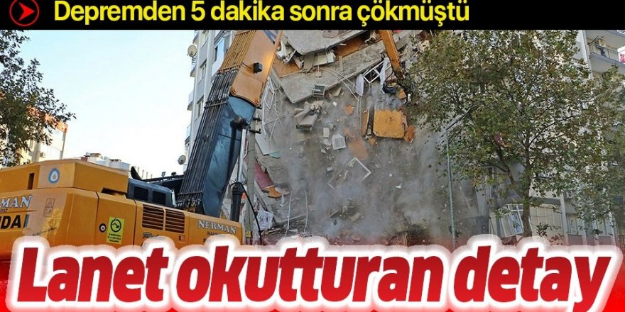 İzmir Depremi'nde yıkılan Karagül Apartmanı'na da daha önce "çürük raporu" verildiği ortaya çıktı