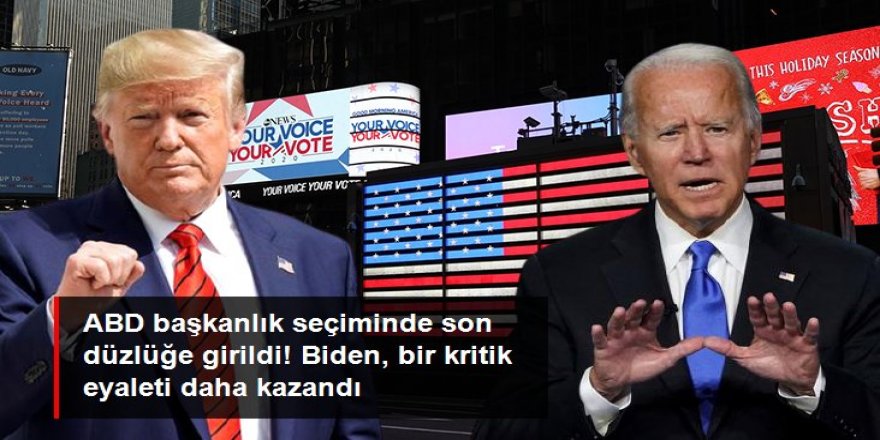 ABD başkanlık seçiminde son düzlüğe girildi! Biden, Michigan'ı da kazandı