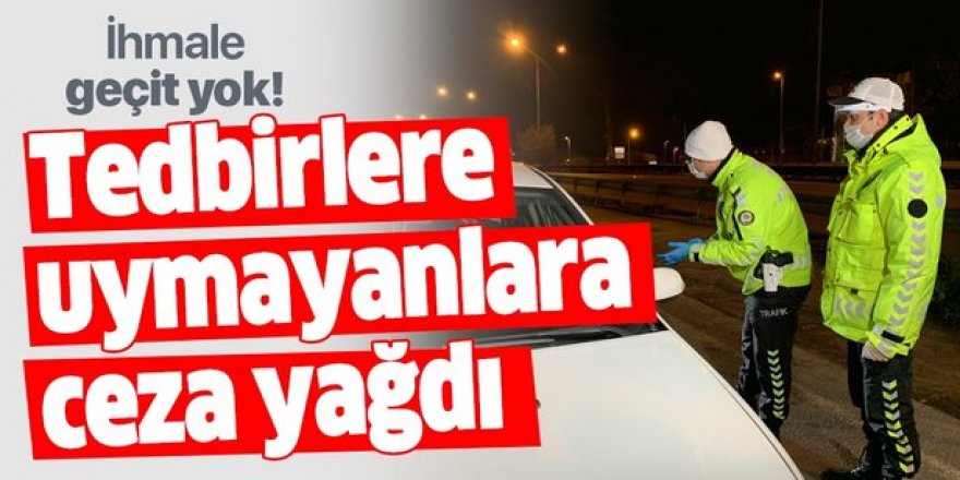 Kovid-19 denetimlerinde 105 toplu ulaşım aracı ve 13 iş yeri faaliyetten men edildi