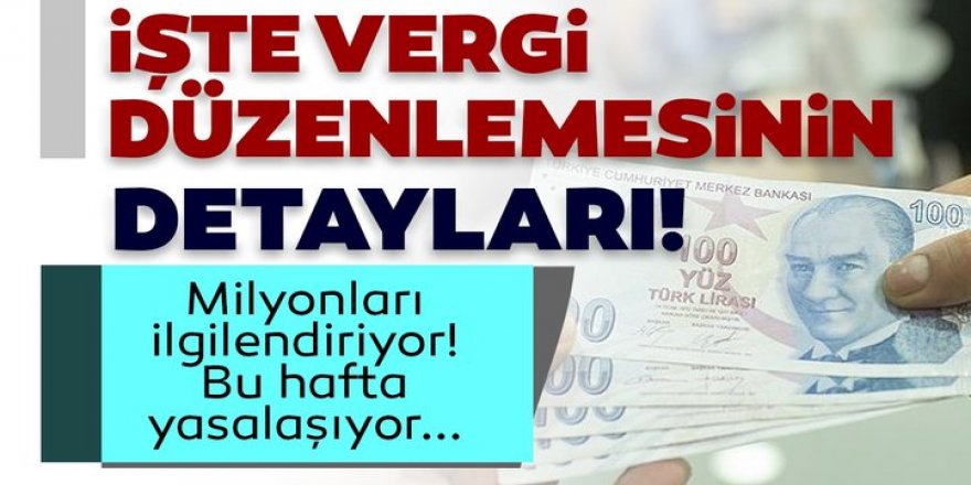 Vergi yapılandırması yasalaşıyor!