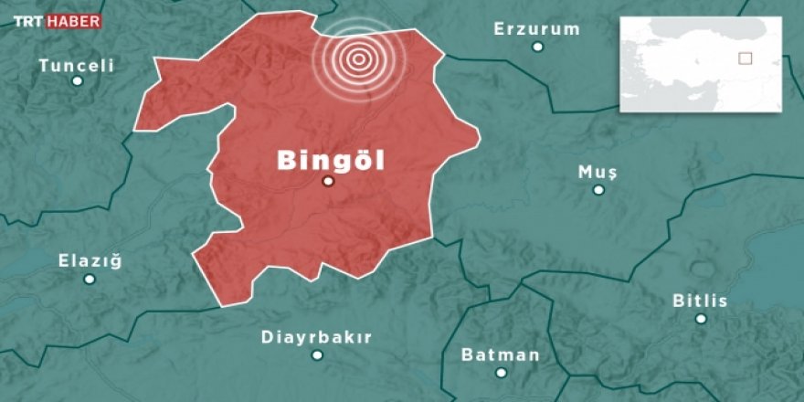 Bingöl Karlıova'da şiddetli deprem