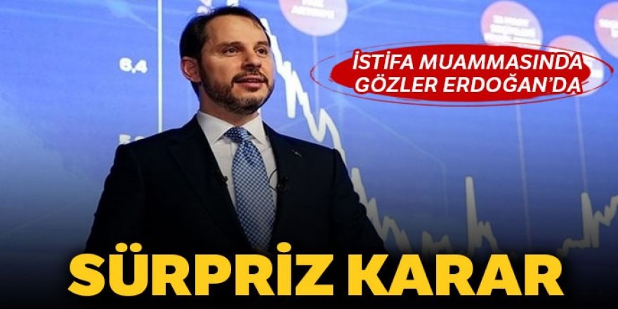 İstifa muammasında gözler Cumhurbaşkanı Erdoğan'da