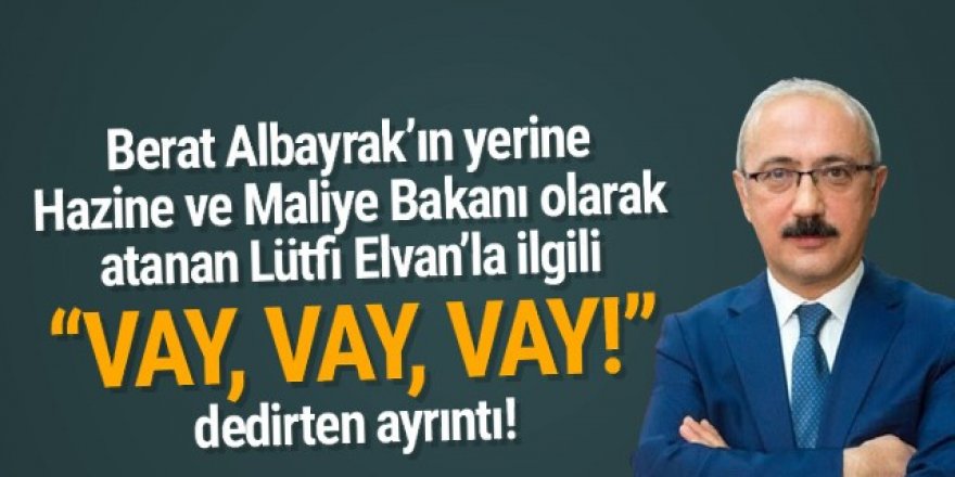 Lütfi Elvan ile Joe Biden'ın dikkat çeken ortak noktası