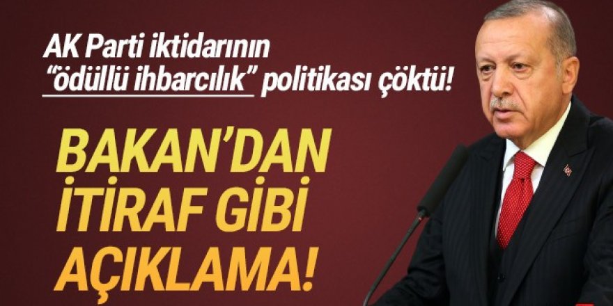 AK Parti'nin ''ihbar et kazan'' politikası çöktü