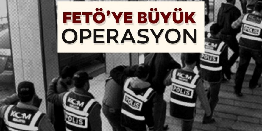 Erzincan merkezli FETÖ operasyonunda 17 zanlı yakalandı