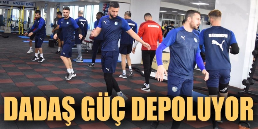 Erzurumspor güç depoluyor