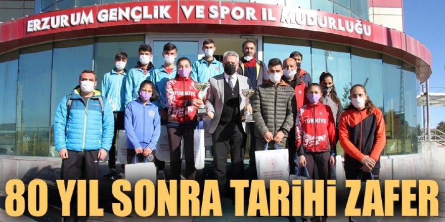 Erzurum'da 80 yıl sonra tarihi zafer