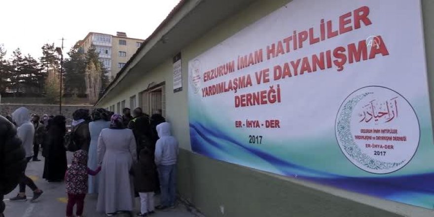 Gurbetten çocuklara yardım geldi