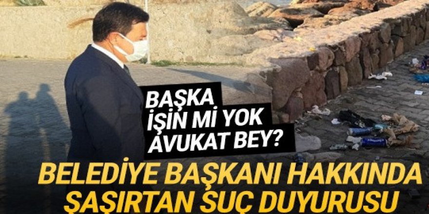 Bodrum Belediye Başkanı hakkında şaşırtan suç duyurusu